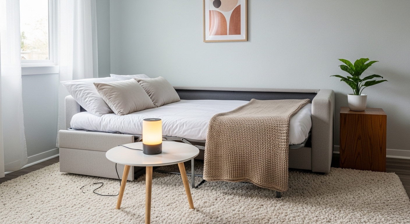 How I Style My Apartment for Guests Without a Guest Room