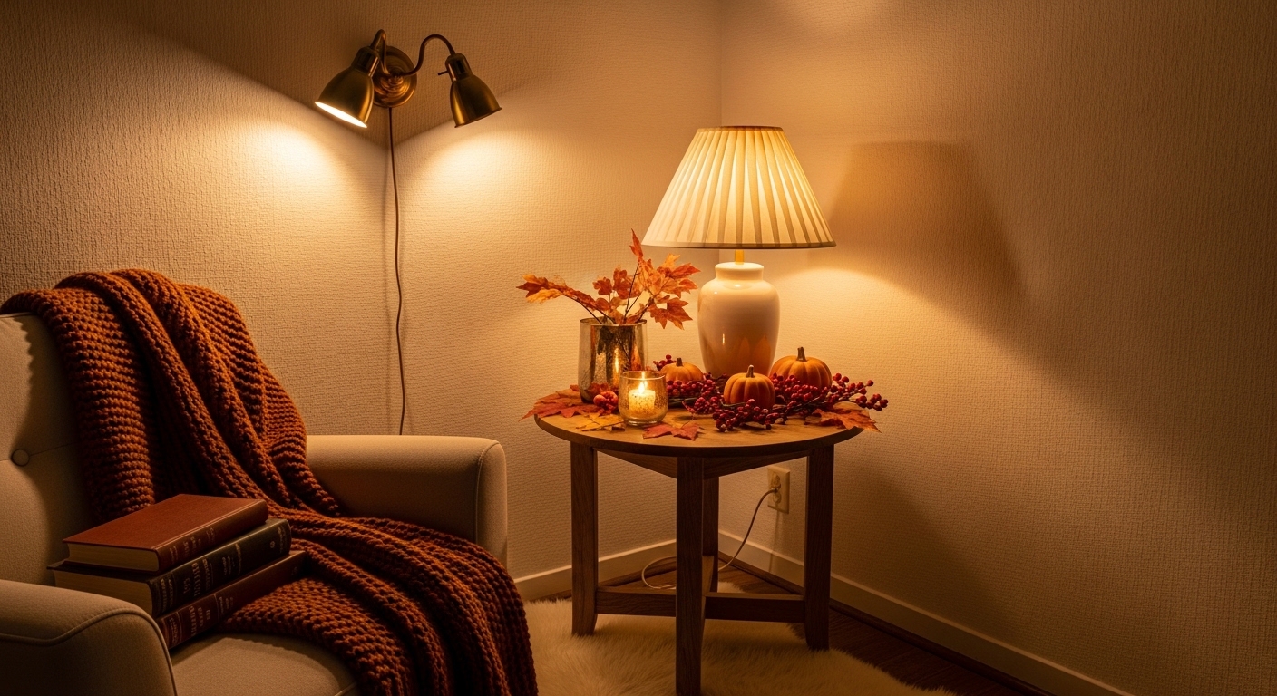 The Seasonal Lighting Shift I Do Every Fall