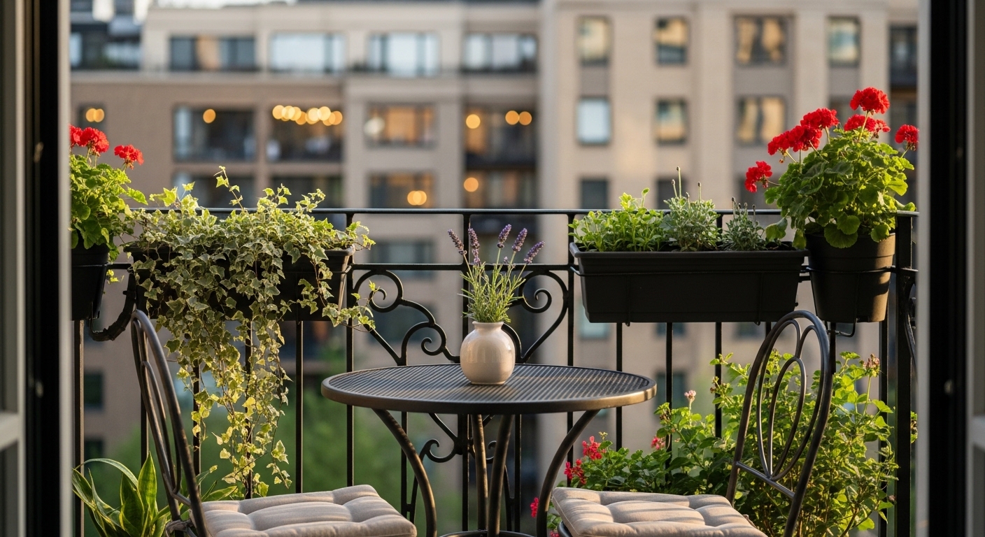 Outdoor Space in NYC: What I Did With a 4x6 Foot Balcony