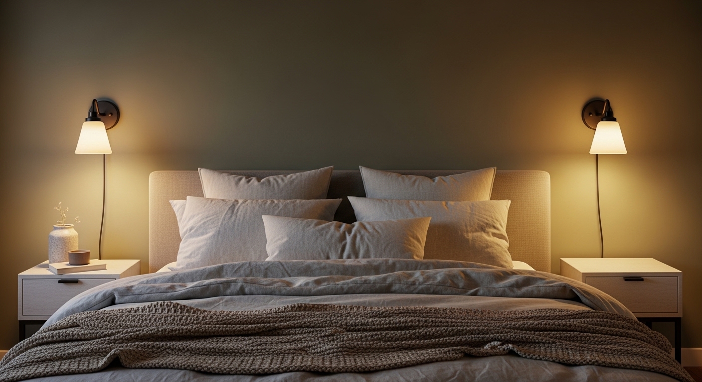 Bedroom Lighting for Renters: From Sad Ceiling Fan to Actually Nice