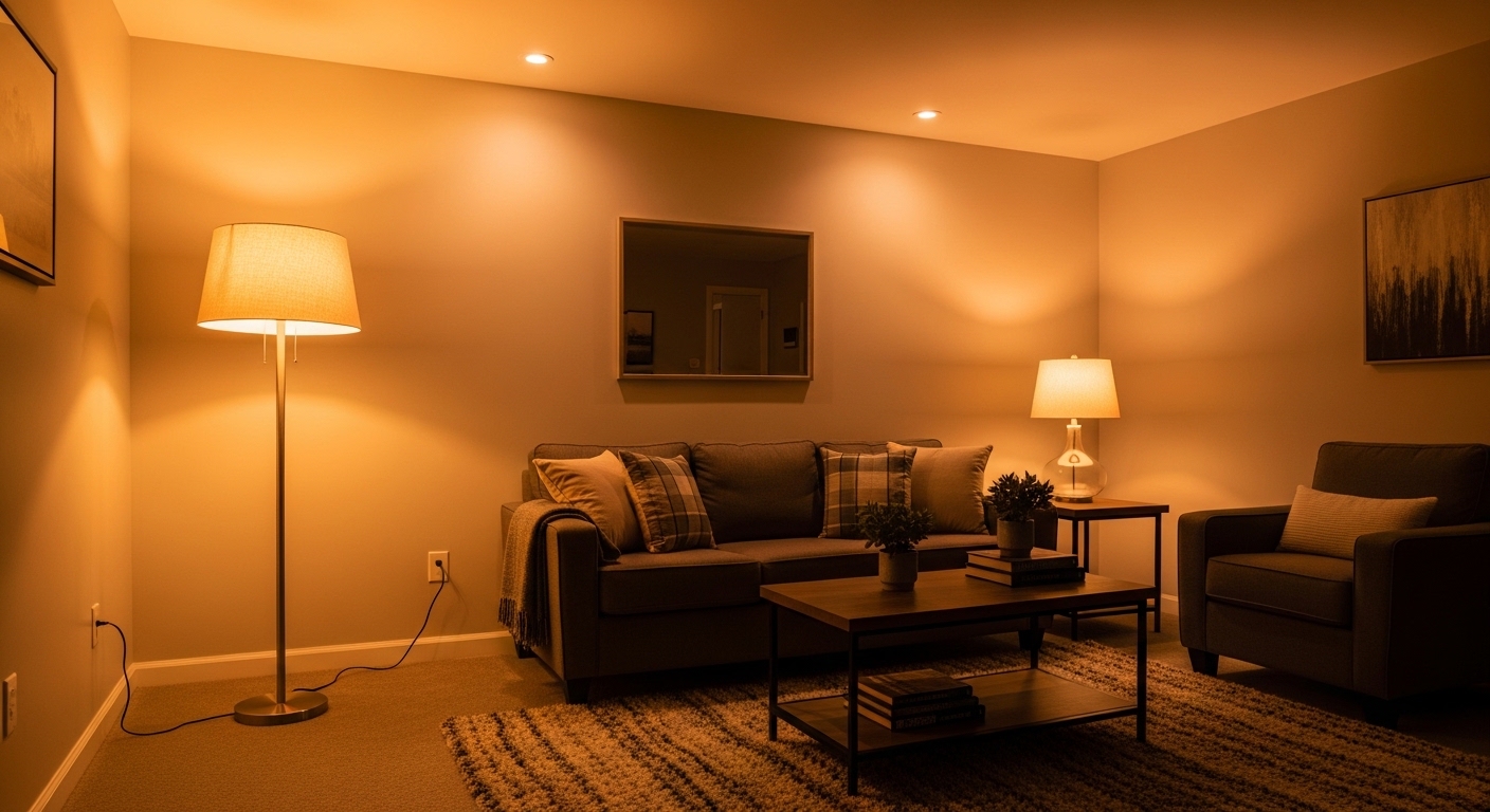 Small Apartment Lighting: The 3-Layer Rule That Changed My 480 sq ft