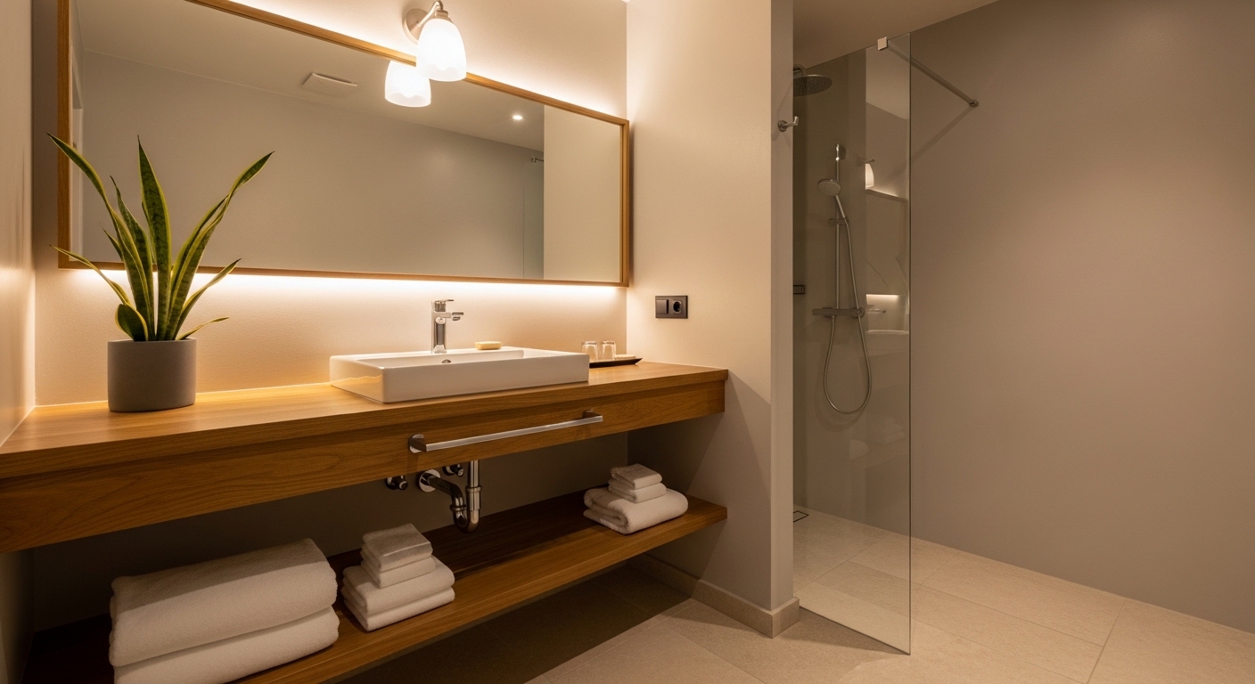 How I Styled My Tiny Brooklyn Bathroom to Feel Like a Boutique Hotel